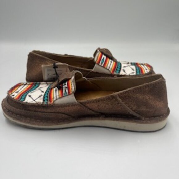NEW Ariat Cruisers Loafers Women’s Shoe Sz 6 Rose Gold Aztec Arrow‎ Print NWT - Picture 9 of 10